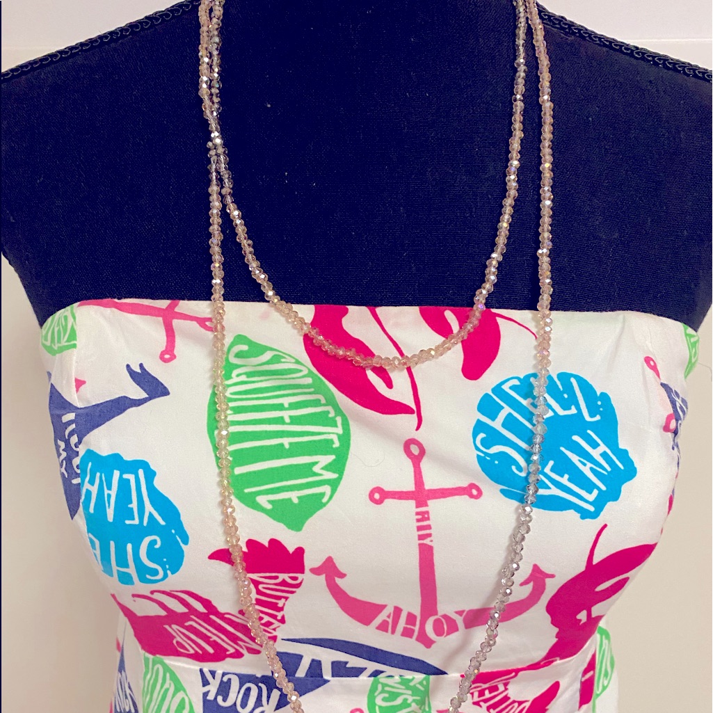 Nwt Universal Threads Long Necklace With Sparkle